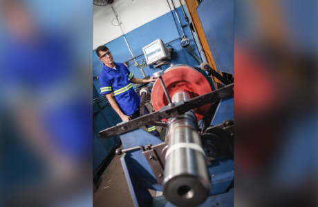 Balanceamento em dois planos de simetria