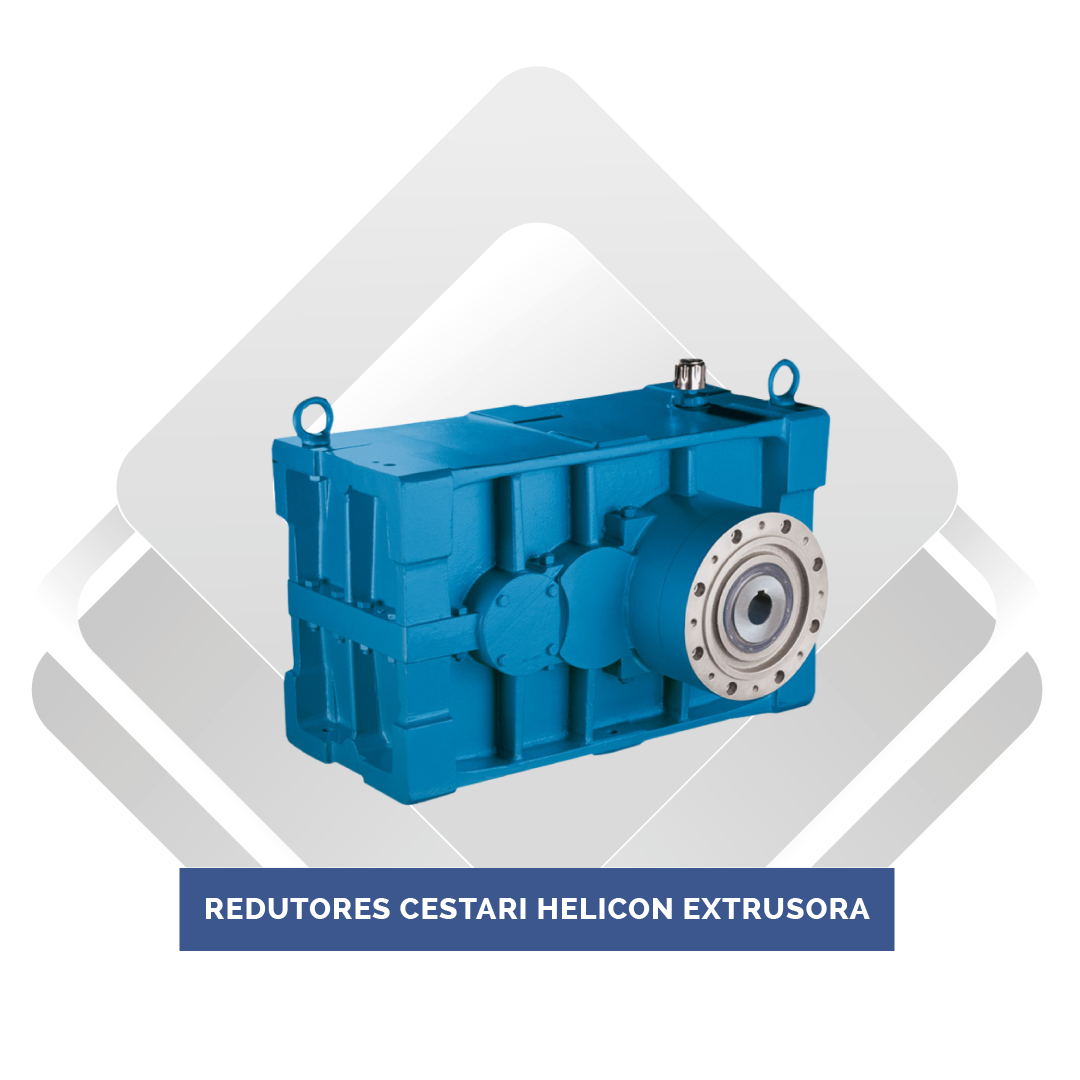 Redutores Cestari Helicon Extrusora